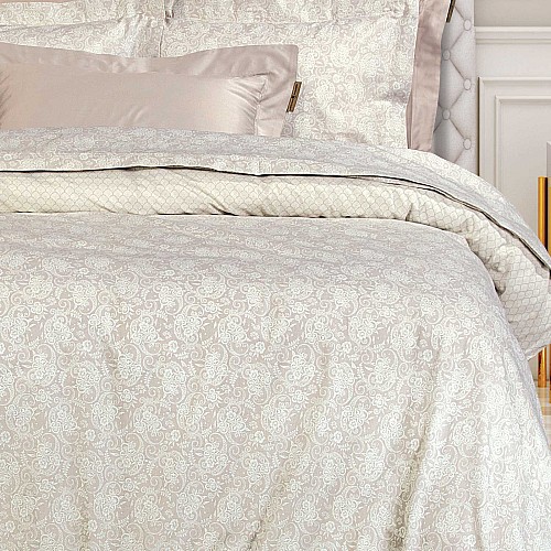 GREENWICH POLO CLUB ΣΕΤ ΣΕΝΤΟΝΙΑ ΥΠΕΡΔΙΠΛΑ ESSENTIAL 2369 ECRU, TAUPE