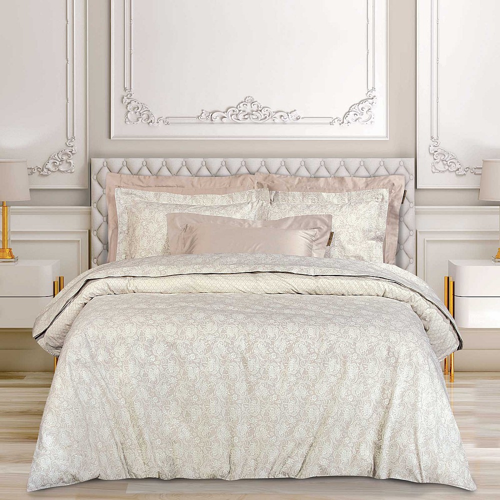 GREENWICH POLO CLUB ΣΕΤ ΣΕΝΤΟΝΙΑ ΥΠΕΡΔΙΠΛΑ ESSENTIAL 2369 ECRU, TAUPE