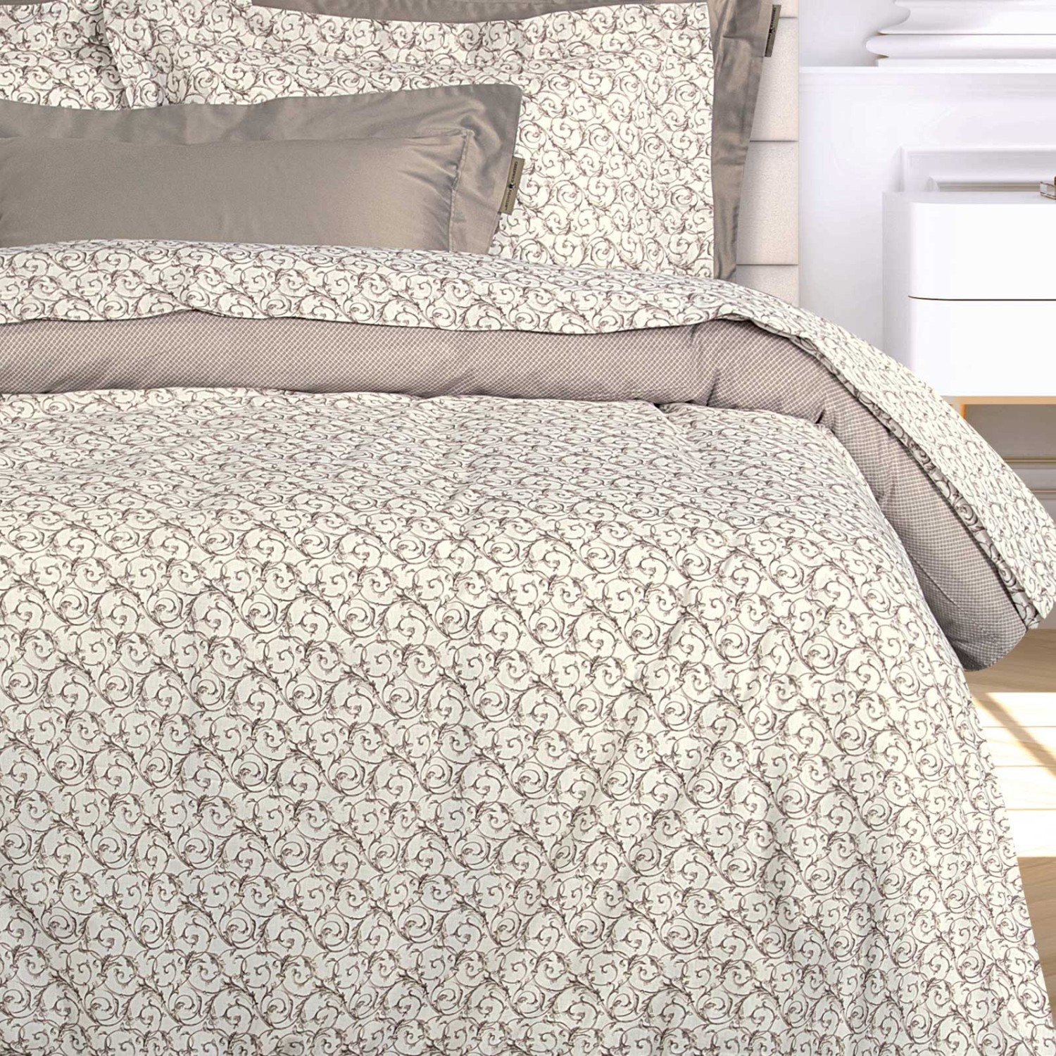 GREENWICH POLO CLUB ΠΑΠΛΩΜΑΤΟΘΗΚΗ ΣΕΤ ΥΠΕΡΔΙΠΛH ESSENTIAL 2370 BEIGE, CREAM