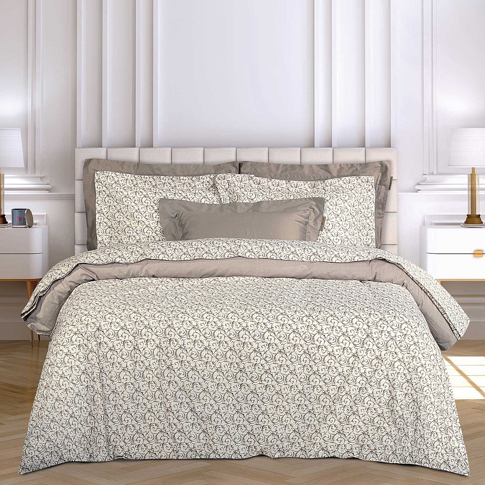 GREENWICH POLO CLUB ΠΑΠΛΩΜΑΤΟΘΗΚΗ ΣΕΤ ΥΠΕΡΔΙΠΛH ESSENTIAL 2370 BEIGE, CREAM