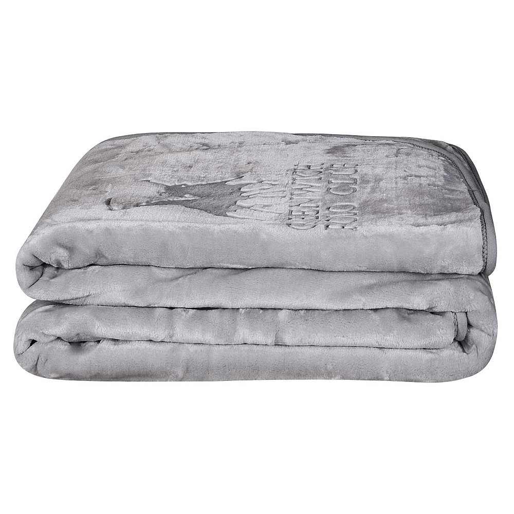GREENWICH POLO CLUB ΚΟΥΒΕΡΤΑ VELOUR ΥΠΕΡΔΙΠΛH ESSENTIAL 3442 LIGHT GREY