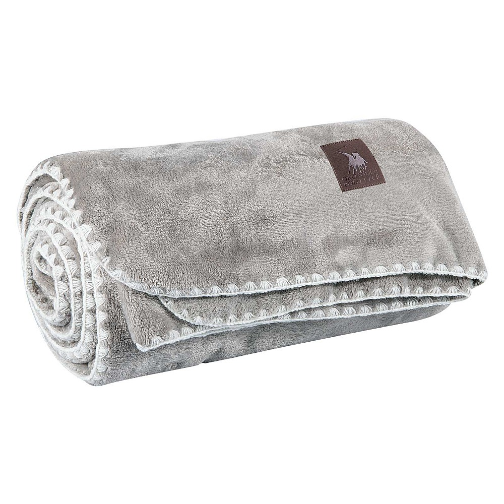GREENWICH POLO CLUB ΚΟΥΒΕΡΤΑ ΚΑΝΑΠΕ FLEECE 130Χ170 ESSENTIAL 4439 GREY