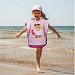 GREENWICH POLO CLUB JUNIOR ΠΟΝΤΣΟ ΘΑΛΑΣΣΗΣ 50Χ115 4039 PINK