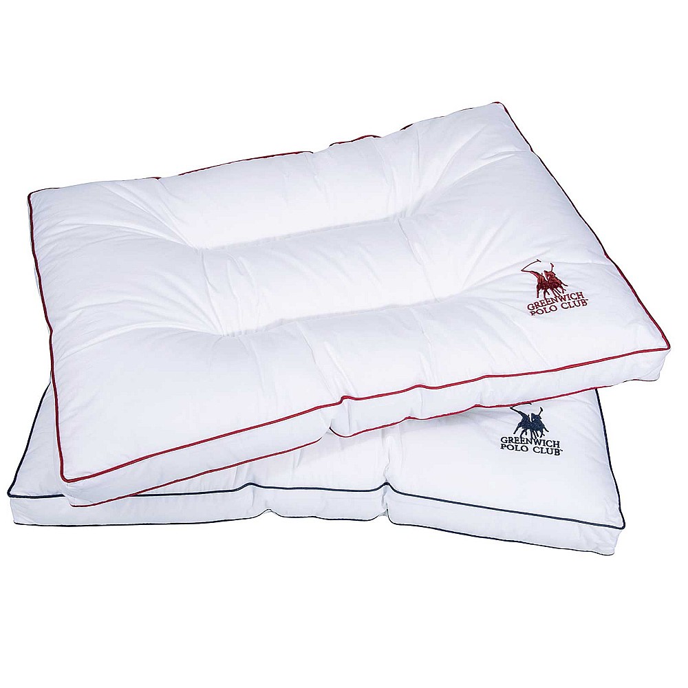 GREENWICH POLO CLUB ΑΝΑΤΟΜΙΚΟ ΜΑΞΙΛΑΡΙ 50Χ70 ESSENTIAL 2350 WHITE