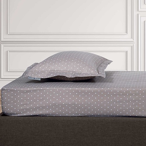 GREENWICH POLO CLUB ΣΕΝΤΟΝΙ ΜΕ ΛΑΣΤΙΧΟ ΜΟΝΟ 100*200+35 LOFT 2504 TAUPE