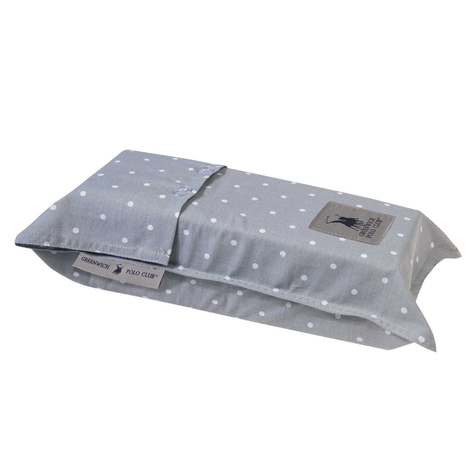 GREENWICH POLO CLUB ΣΕΝΤΟΝΙ ME ΛΑΣΤΙΧΟ ΥΠΕΡΔΙΠΛΟ 160*200+35 LOFT 2502 ICE GREY