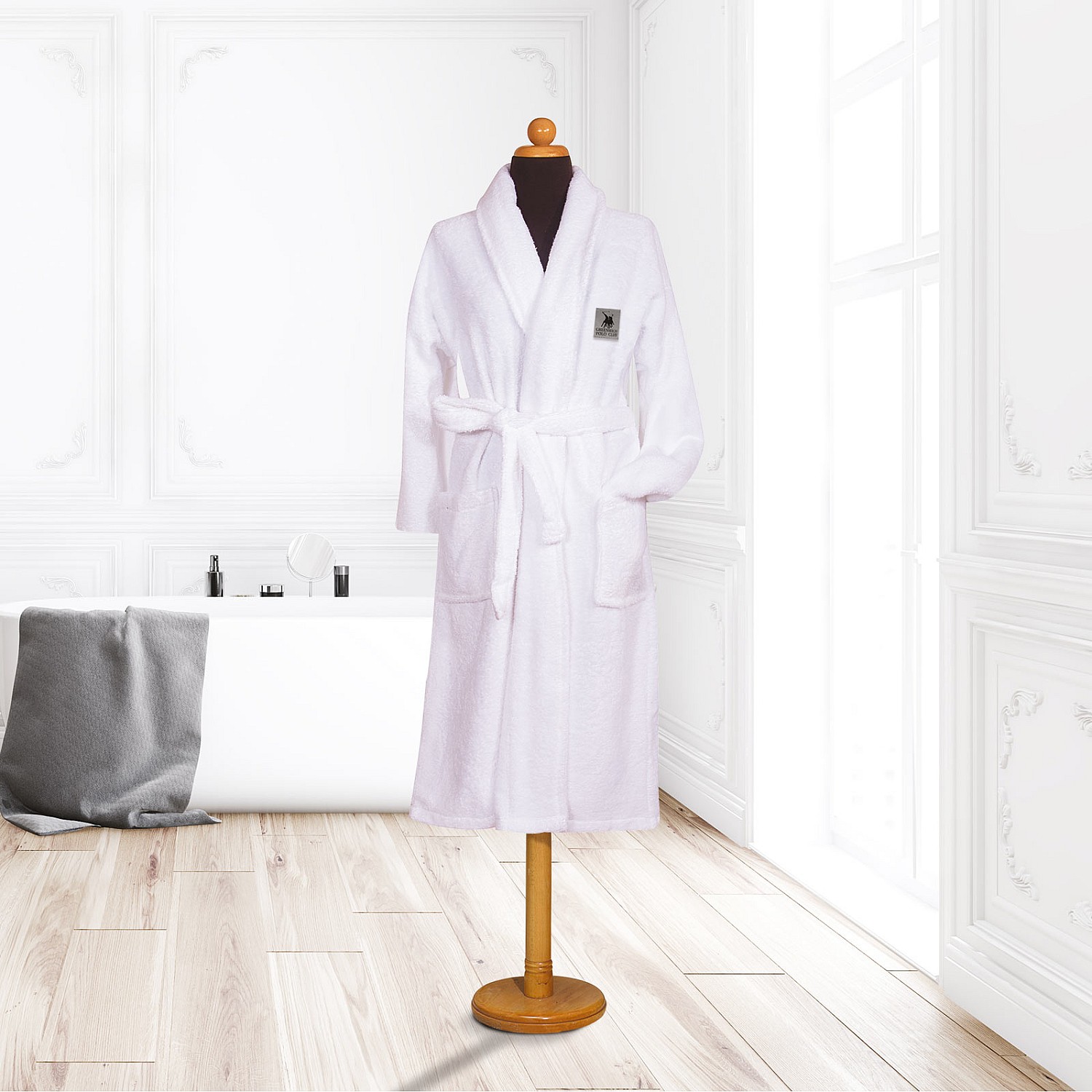 GREENWICH POLO CLUB ΜΠΟΥΡΝΟΥΖΙ LARGE ROYAL WHITE 3200 ROYAL WHITE