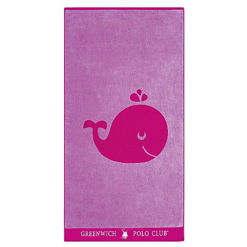 GREENWICH POLO CLUB JUNIOR ΠΕΤΣΕΤΑ ΘΑΛΑΣΣΗΣ 70Χ140 3663 PINK