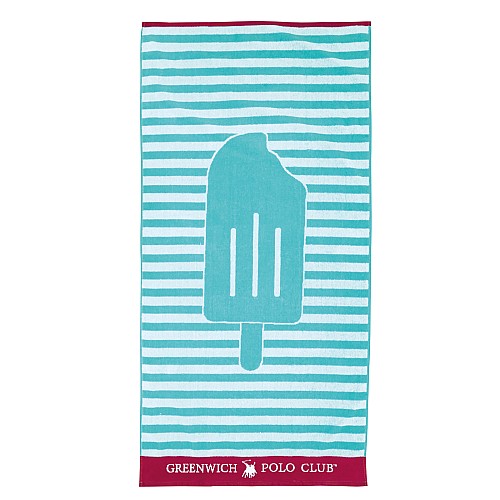 GREENWICH POLO CLUB JUNIOR ΠΕΤΣΕΤΑ ΘΑΛΑΣΣΗΣ 70Χ140 3891 TURQUOISE