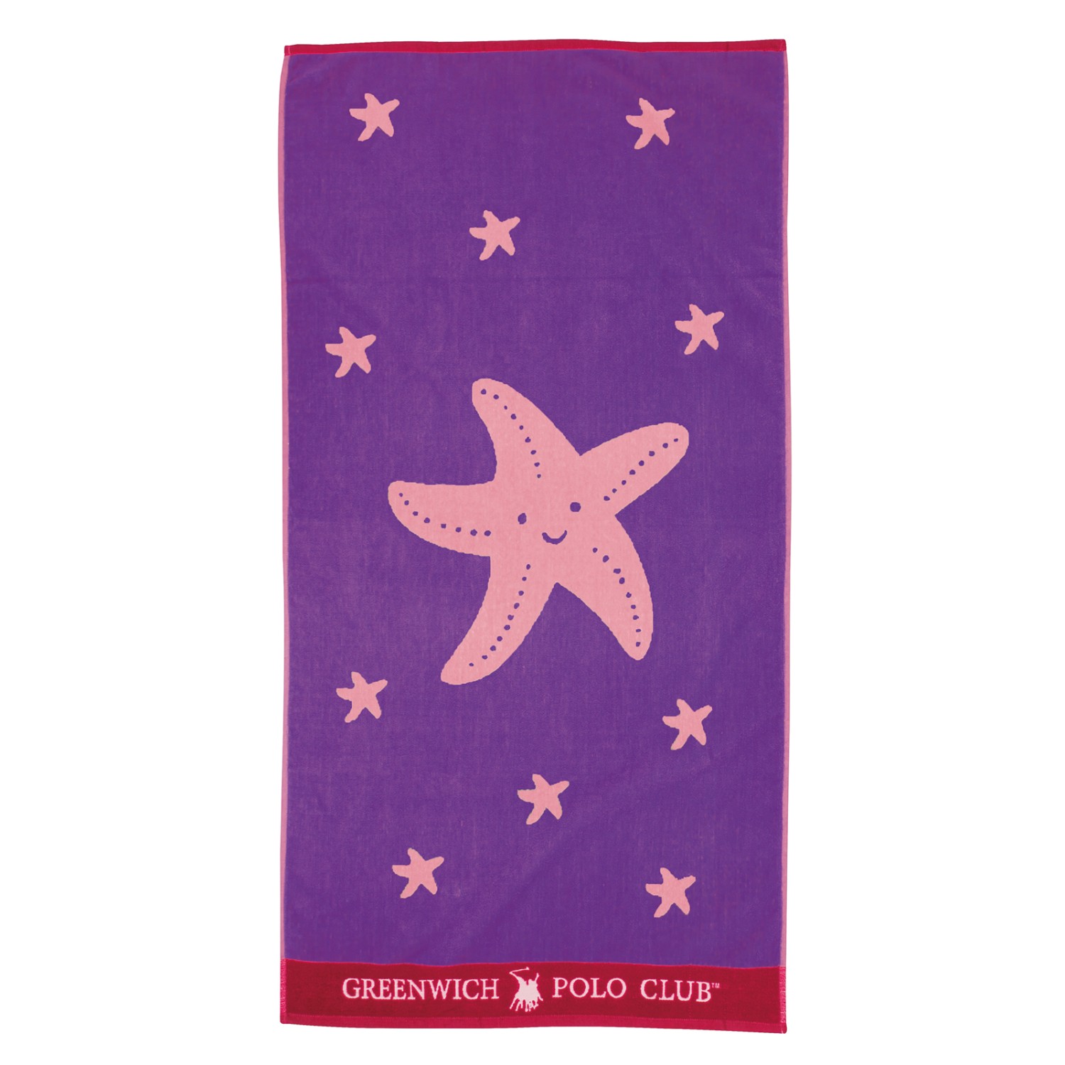 GREENWICH POLO CLUB JUNIOR ΠΕΤΣΕΤΑ ΘΑΛΑΣΣΗΣ 70Χ140 3898 PURPLE