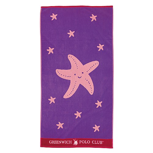 GREENWICH POLO CLUB JUNIOR ΠΕΤΣΕΤΑ ΘΑΛΑΣΣΗΣ 70Χ140 3898 PURPLE