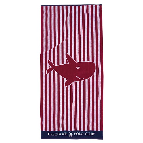 GREENWICH POLO CLUB JUNIOR ΠΕΤΣΕΤΑ ΘΑΛΑΣΣΗΣ 70Χ140 3901 RED