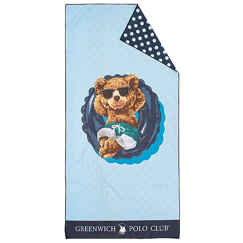 GREENWICH POLO CLUB JUNIOR ΠΕΤΣΕΤΑ ΘΑΛΑΣΣΗΣ 70Χ140 4043 BLUE