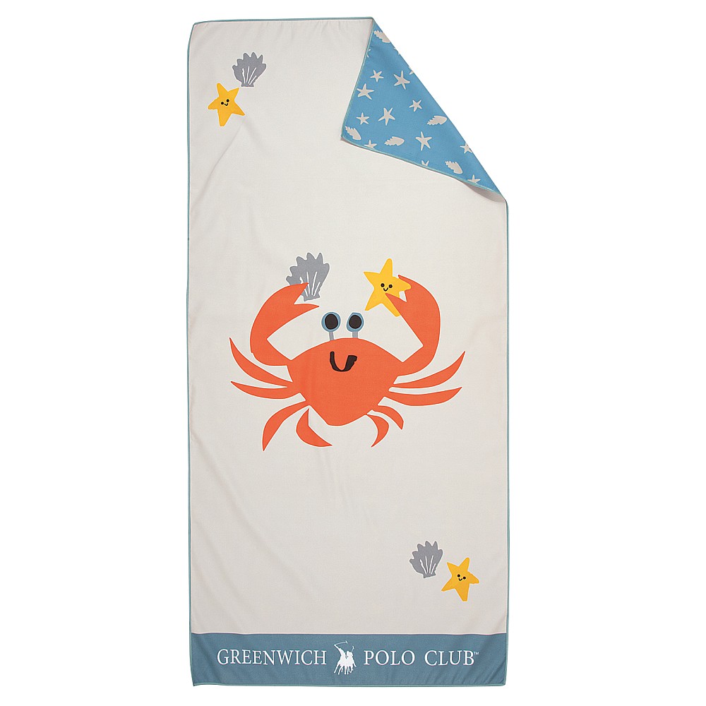 GREENWICH POLO CLUB JUNIOR ΠΕΤΣΕΤΑ ΘΑΛΑΣΣΗΣ 70Χ140 4080 BLUE, GREY