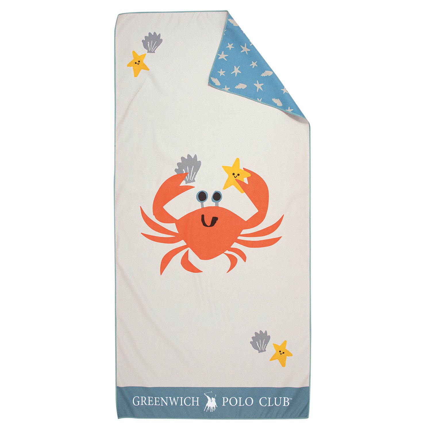 GREENWICH POLO CLUB JUNIOR ΠΕΤΣΕΤΑ ΘΑΛΑΣΣΗΣ 70Χ140 4080 BLUE, GREY