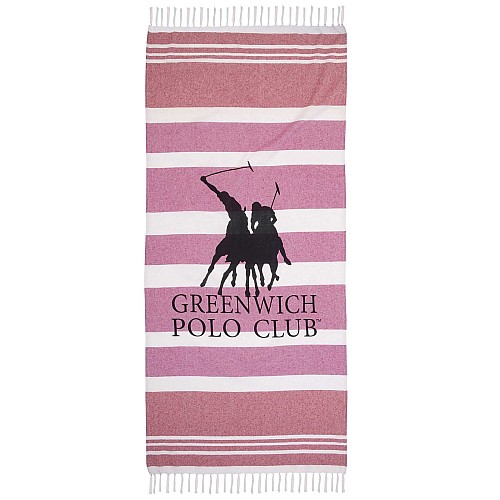 GREENWICH POLO PAREO PESTEMAL 80Χ170 3842 PINK