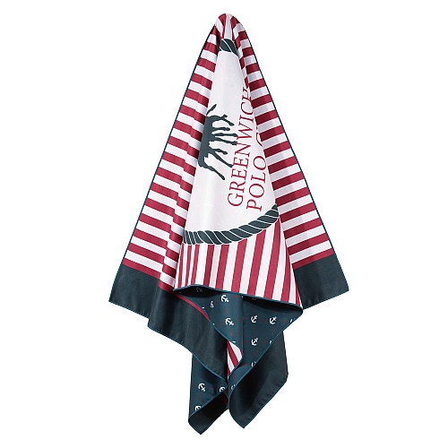 GREENWICH POLO CLUB ΠΕΤΣΕΤΑ ΘΑΛΑΣΣΗΣ 80Χ170 4027 BLUE, RED