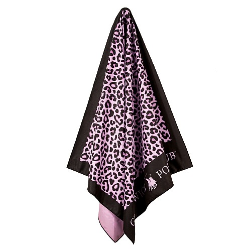 GREENWICH POLO CLUB ΠΕΤΣΕΤΑ ΘΑΛΑΣΣΗΣ 80Χ170 ESSENTIAL 4037 BLACK, PINK