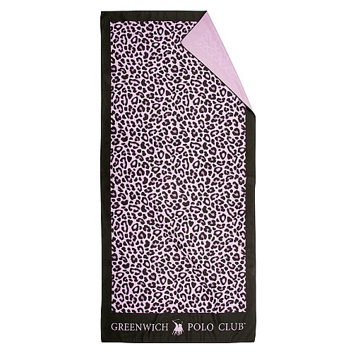 GREENWICH POLO CLUB ΠΕΤΣΕΤΑ ΘΑΛΑΣΣΗΣ 80Χ170 ESSENTIAL 4037 BLACK, PINK