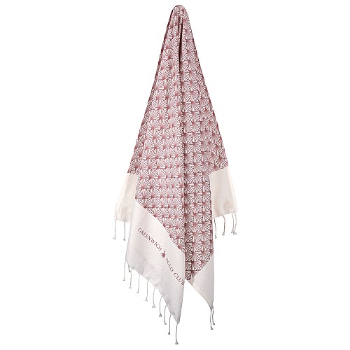 GREENWICH POLO CLUB PAREO PRINTED 80Χ180 3666 ROSE