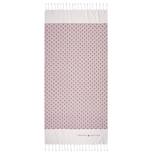 GREENWICH POLO CLUB PAREO PRINTED 80Χ180 3666 ROSE