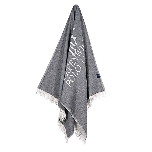 GREENWICH POLO CLUB PAREO MUSLIN 85Χ170 3903 GREY