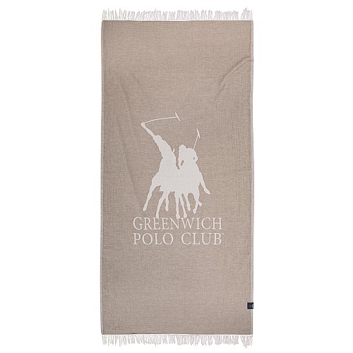GREENWICH POLO CLUB PAREO MUSLIN 85Χ170 85Χ170 3904 TAUPE