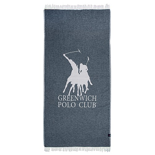 GREENWICH POLO CLUB PAREO MUSLIN 85Χ170 3907 BLUE