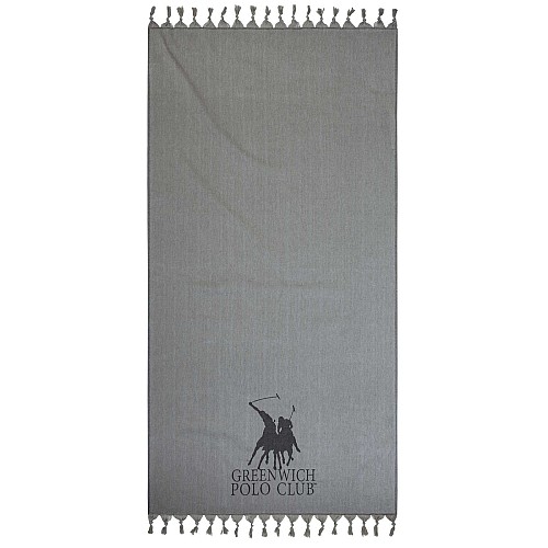 GREENWICH POLO CLUB PAREO FOUTA 90Χ170 3794 GREY