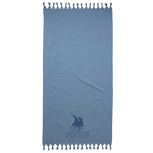 GREENWICH POLO CLUB PAREO FOUTA 90Χ170 3795 BLUE