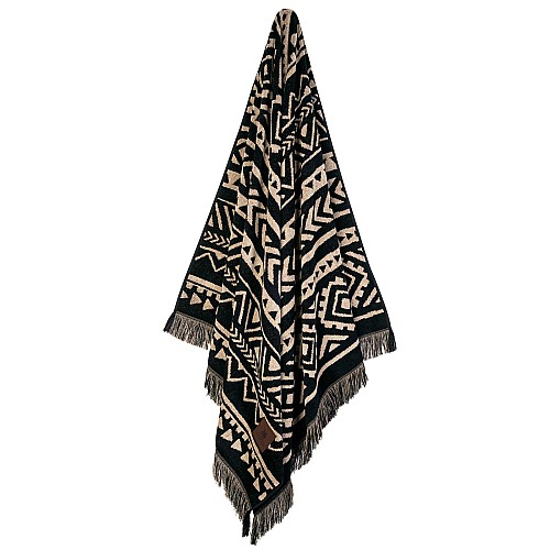 GREENWICH POLO CLUB ΠΕΤΣΕΤΑ ΘΑΛΑΣΣΗΣ 90Χ170 3829 BLACK, TAUPE