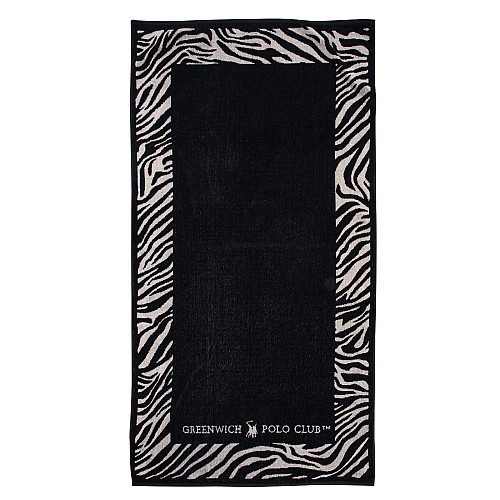 GREENWICH POLO CLUB ΠΕΤΣΕΤΑ ΘΑΛΑΣΣΗΣ 90Χ170 3884 BLACK, WHITE