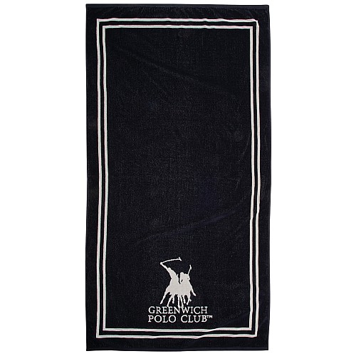 GREENWICH POLO CLUB ΠΕΤΣΕΤΑ ΘΑΛΑΣΣΗΣ 90Χ170 ESSENTAL 4049 BLACK