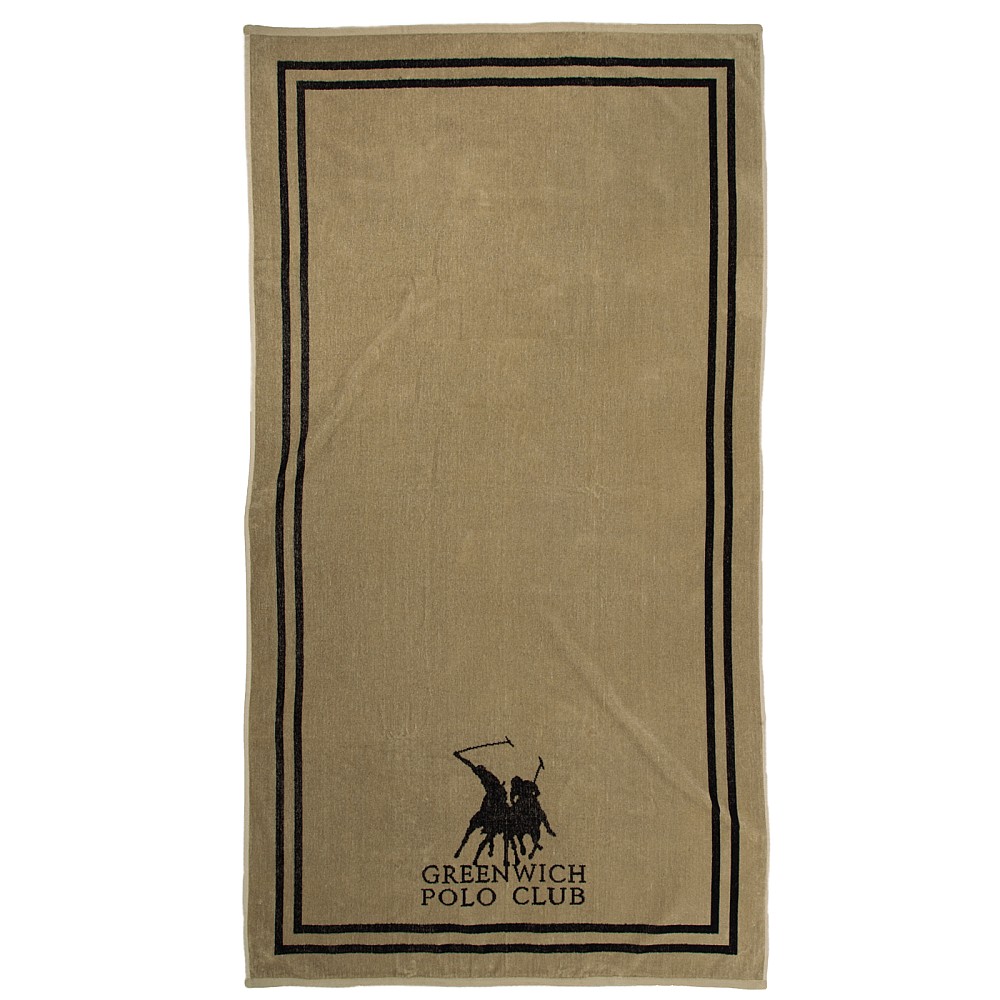 GREENWICH POLO CLUB ΠΕΤΣΕΤΑ ΘΑΛΑΣΣΗΣ 90Χ170 ESSENTIAL 4050 TAUPE