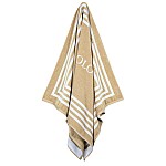 GREENWICH POLO CLUB ΠΕΤΣΕΤΑ ΘΑΛΑΣΣΗΣ 90Χ170 4053 BLACK, TAUPE