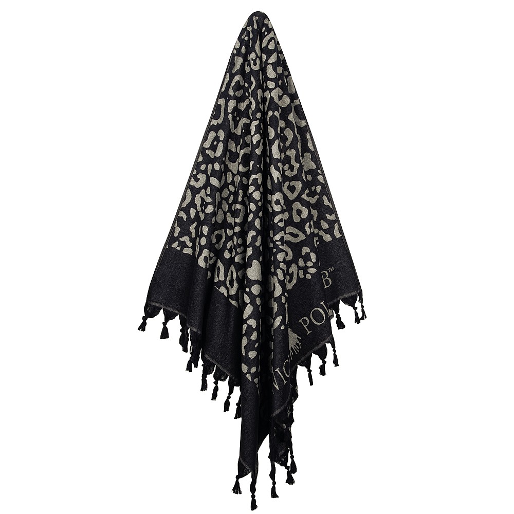 GREENWICH POLO CLUB PAREO FOUTA 90Χ170 4059 BLACK, IVORY