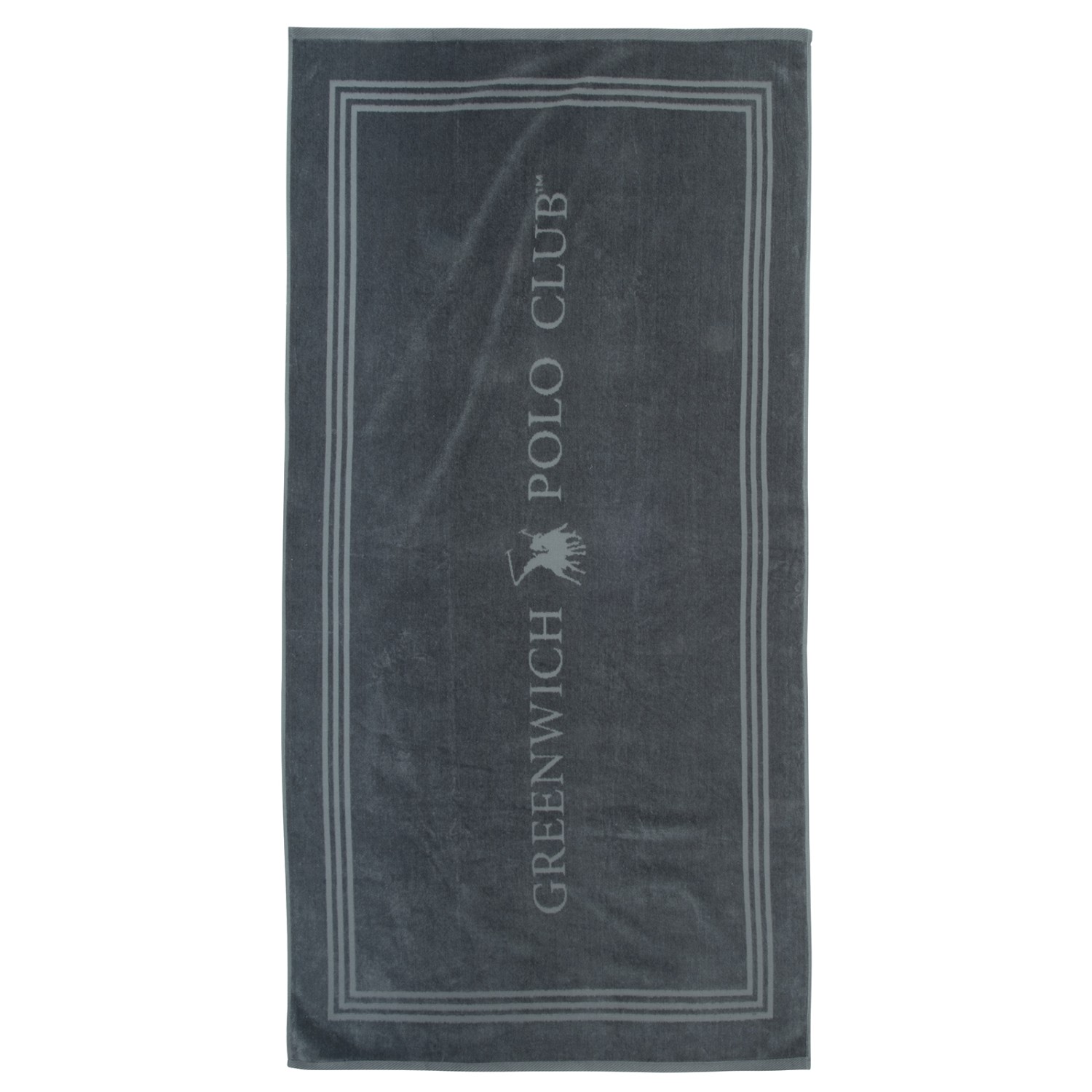 GREENWICH POLO CLUB ΠΕΤΣΕΤΑ ΘΑΛΑΣΣΗΣ 90Χ170 ESSENTIAL 4063 DARK GREY