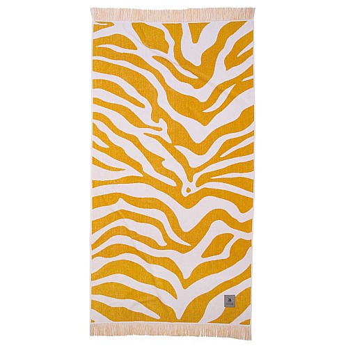 GREENWICH POLO CLUB ΠΕΤΣΕΤΑ ΘΑΛΑΣΣΗΣ 90Χ180 ESSENTIAL 3741 OCHRE, WHITE