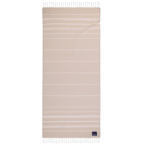 GREENWICH POLO CLUB PAREO JACQUARD 80Χ180 3808 BEIGE