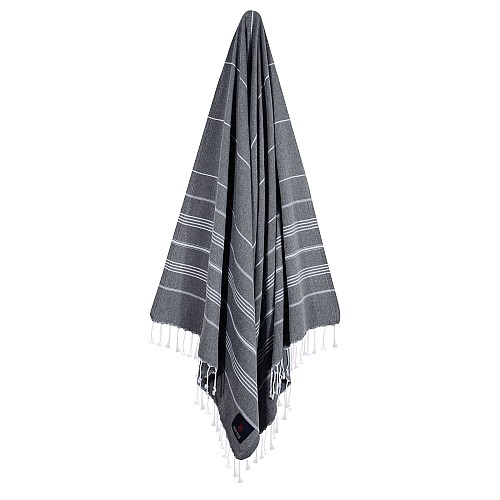 GREENWICH POLO CLUB PAREO JACQUARD 80Χ180 3812 GREY