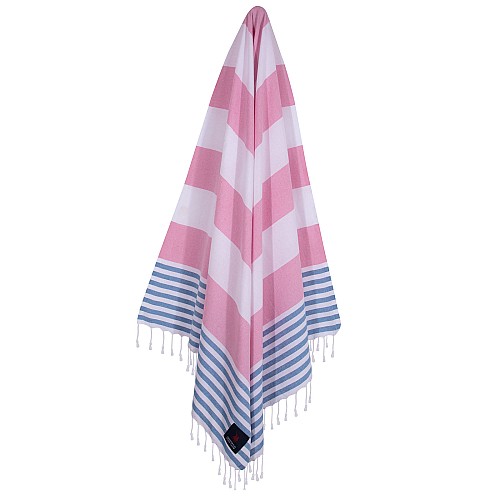 GREENWICH POLO CLUB PAREO JACQUARD 80Χ180 3814 PINK