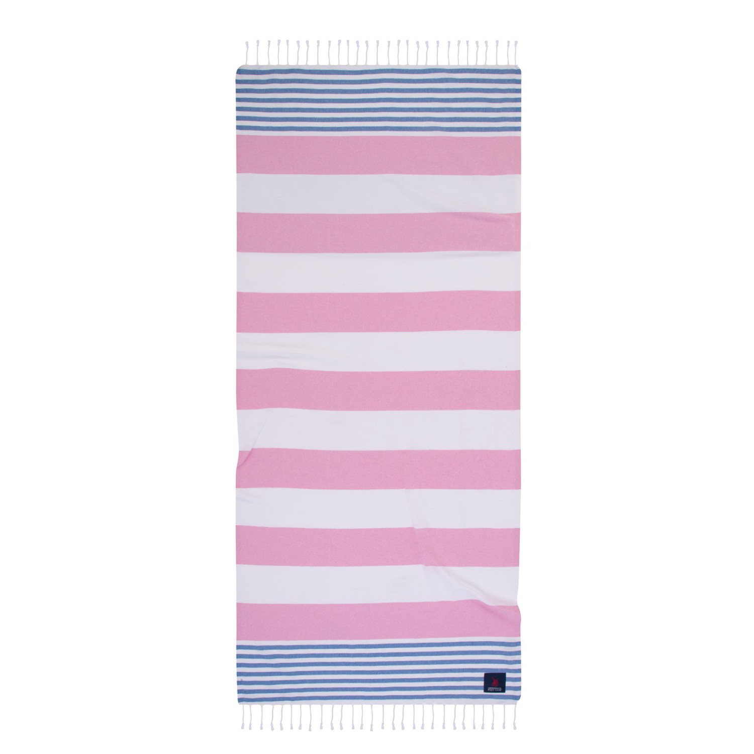 GREENWICH POLO CLUB PAREO JACQUARD 80Χ180 3814 PINK