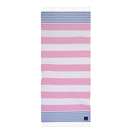 GREENWICH POLO CLUB PAREO JACQUARD 80Χ180 3814 PINK