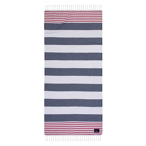 GREENWICH POLO CLUB PAREO JACQUARD 80Χ180 3816 BLUE