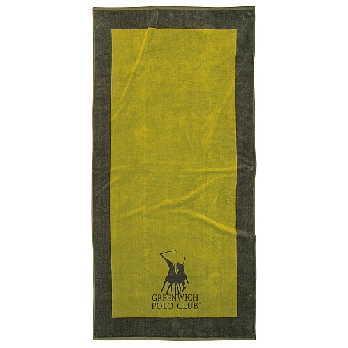GREENWICH POLO CLUB ΠΕΤΣΕΤΑ ΘΑΛΑΣΣΗΣ 90Χ180 3859 OLIVE