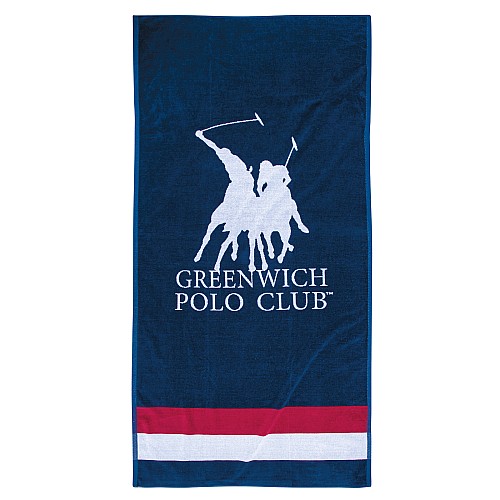 GREENWICH POLO CLUB ΠΕΤΣΕΤΑ ΘΑΛΑΣΣΗΣ 90Χ180 ESSENTIAL 3866 BLUE