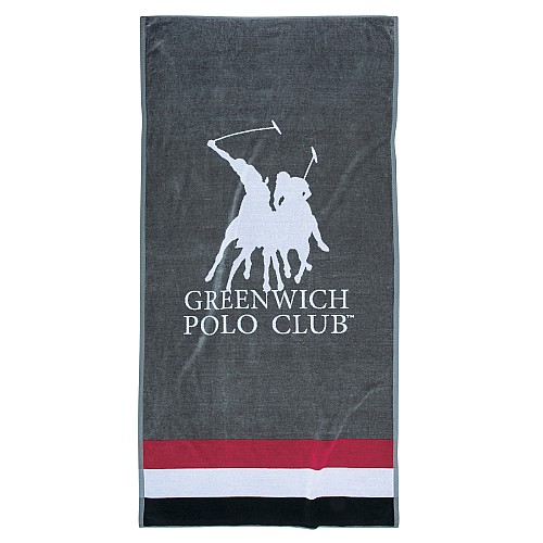 GREENWICH POLO CLUB ΠΕΤΣΕΤΑ ΘΑΛΑΣΣΗΣ 90Χ180 ESSENTIAL 3867 GREY