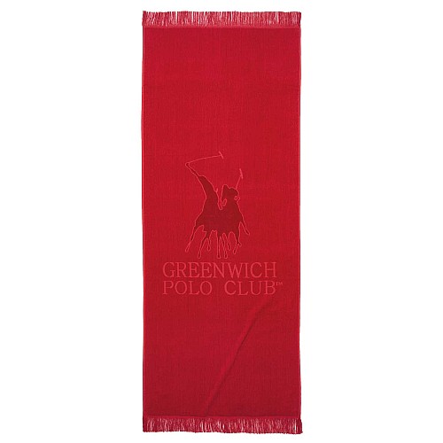GREENWICH POLO CLUB ΠΕΤΣΕΤΑ ΘΑΛΑΣΣΗΣ 90Χ190 3657 RED