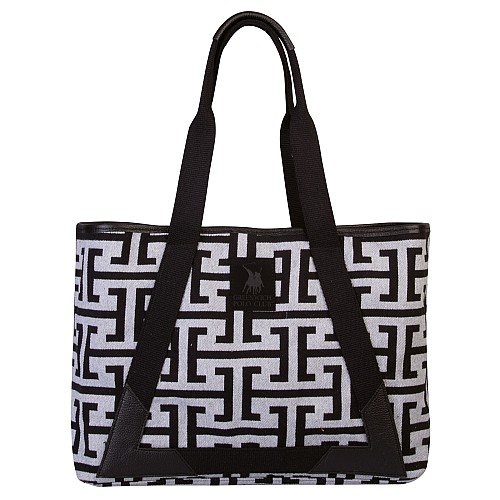 GREENWICH POLO CLUB ΤΣΑΝΤΑ 35Χ42Χ12 PREMIUM 3839 BLACK, GREY