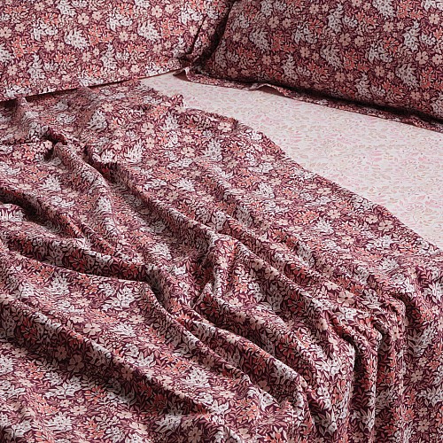 DAS HOME ΣΕΤ ΠΑΠΛΩΜΑΤΟΘΗΚΗ ΥΠΕΡΔΙΠΛΗ CASUAL 5433 BORDEAUX, NUDE